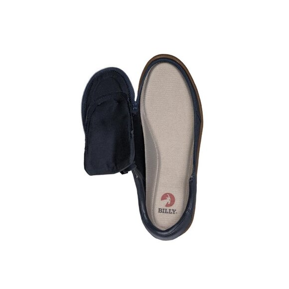 NEW Billy Footwear Men's Adaptive Low Top Zip Top Sneakers Navy Size 7 M BY721 - Picture 6 of 6